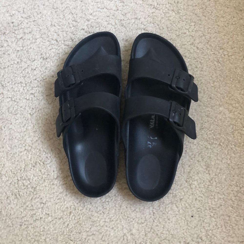 Black Birkenstocks